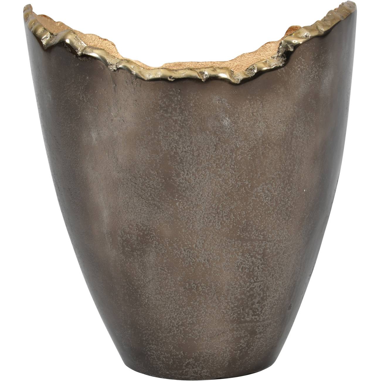 Merapi Lava Gold Vase Large